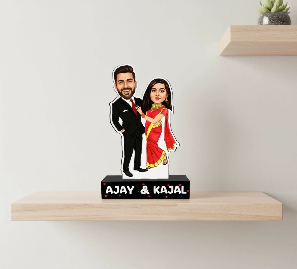 Personalized Love Story Caricature - Image 4